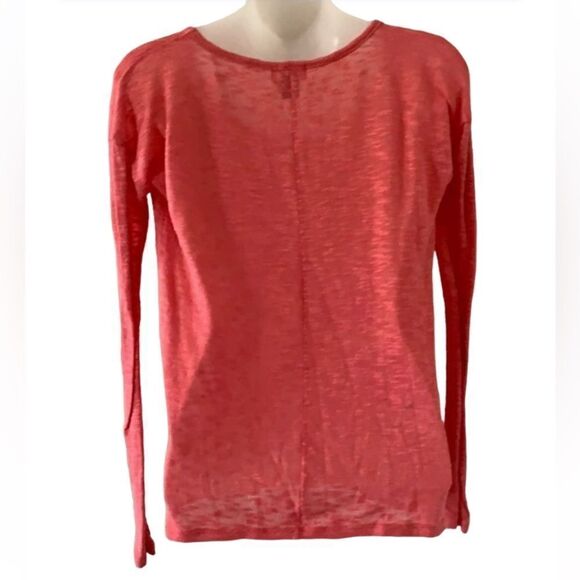 Old Navy coral drape front top, SP - Picture 3 of 5